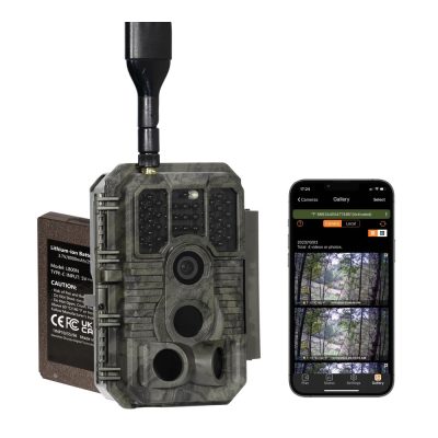 Gardepro X60P Pro Max LIVE — 4G lovska kamera z odklenjenim SIM, komplet